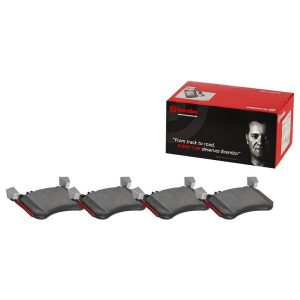 Brembo Brake Pad, Nao, Fmsi Number D1796-9150, Ceramic, Set of 4 – P50120N
