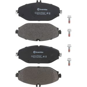 Brembo Brake Pad, Fmsi Number D1794-9023, Low-Metallic, Set of 4, With Brake Caliper Screws – P50124