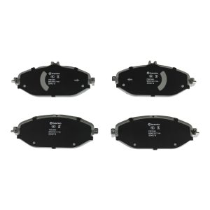 Brembo Brake Pad, Nao, Fmsi Number D1794-9023, Ceramic, Set of 4, With Brake Caliper Screws – P50124N