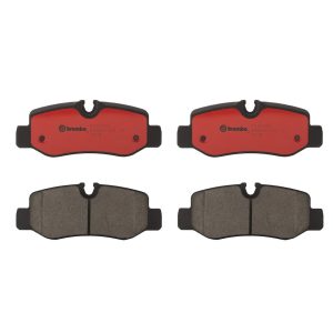 Brembo Brake Pad, Nao, Fmsi Number D1893-9121, Ceramic, Set of 4 – P50126N