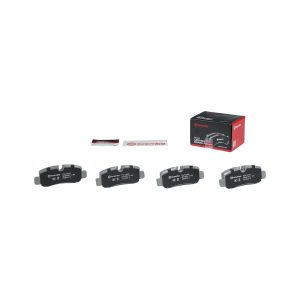Brembo Brake Pad, Nao, Fmsi Number D1893-9121, Ceramic, Set of 4 – P50126N