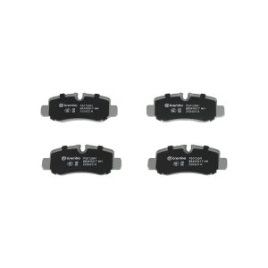 Brembo Brake Pad, Nao, Fmsi Number D1893-9121, Ceramic, Set of 4 – P50126N