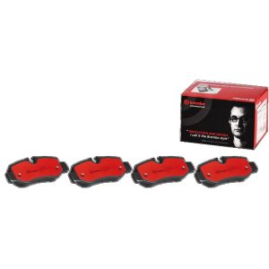 Brembo Brake Pad, Nao, Fmsi Number D1893-9121, Ceramic, Set of 4 – P50126N