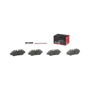 Brembo Brake Pad, Nao, Fmsi Number D1893-9121, Ceramic, Set of 4 – P50126N