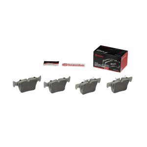 Brembo Brake Pad, Nao, Fmsi Number D1872-9101, Ceramic, Set of 4 – P50133N
