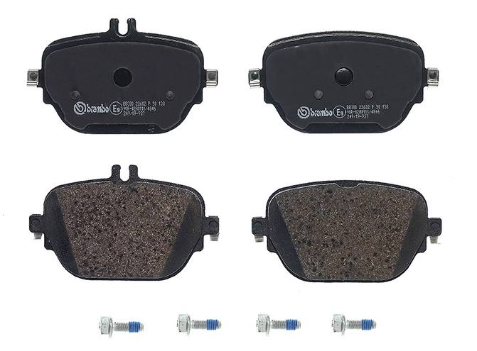 Brembo Brake Pad, Fmsi Number D2047-9277, Low-Metallic, Set of 4 – P50138