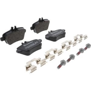 Brembo Brake Pad, Fmsi Number D1646-8874, Low-Metallic, Set of 4, With Hardware/ Brake Caliper Screws – P50140