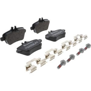 Brembo Brake Pad, Fmsi Number D1646-8874, Low-Metallic, Set of 4, With Hardware/ Brake Caliper Screws – P50140