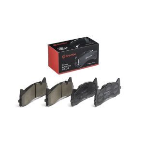 Brembo Brake Pad, Prime Line, Fmsi Number D1873-9102, Low-Metallic, Set of 4, With Mounting Hardware – P50154