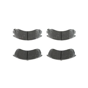 Brembo Brake Pad, Nao, Fmsi Number D530-7412, Ceramic, Set of 4, With Hardware – P54017N