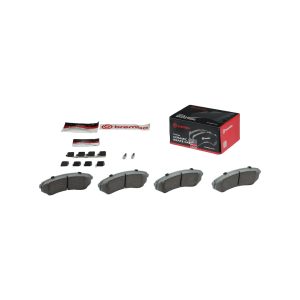 Brembo Brake Pad, Nao, Fmsi Number D867-7742, Ceramic, Set of 4 – P54029N