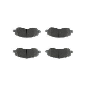 Brembo Brake Pad, Nao, Fmsi Number D866-7741, Ceramic, Set of 4, With Hardware – P54030N
