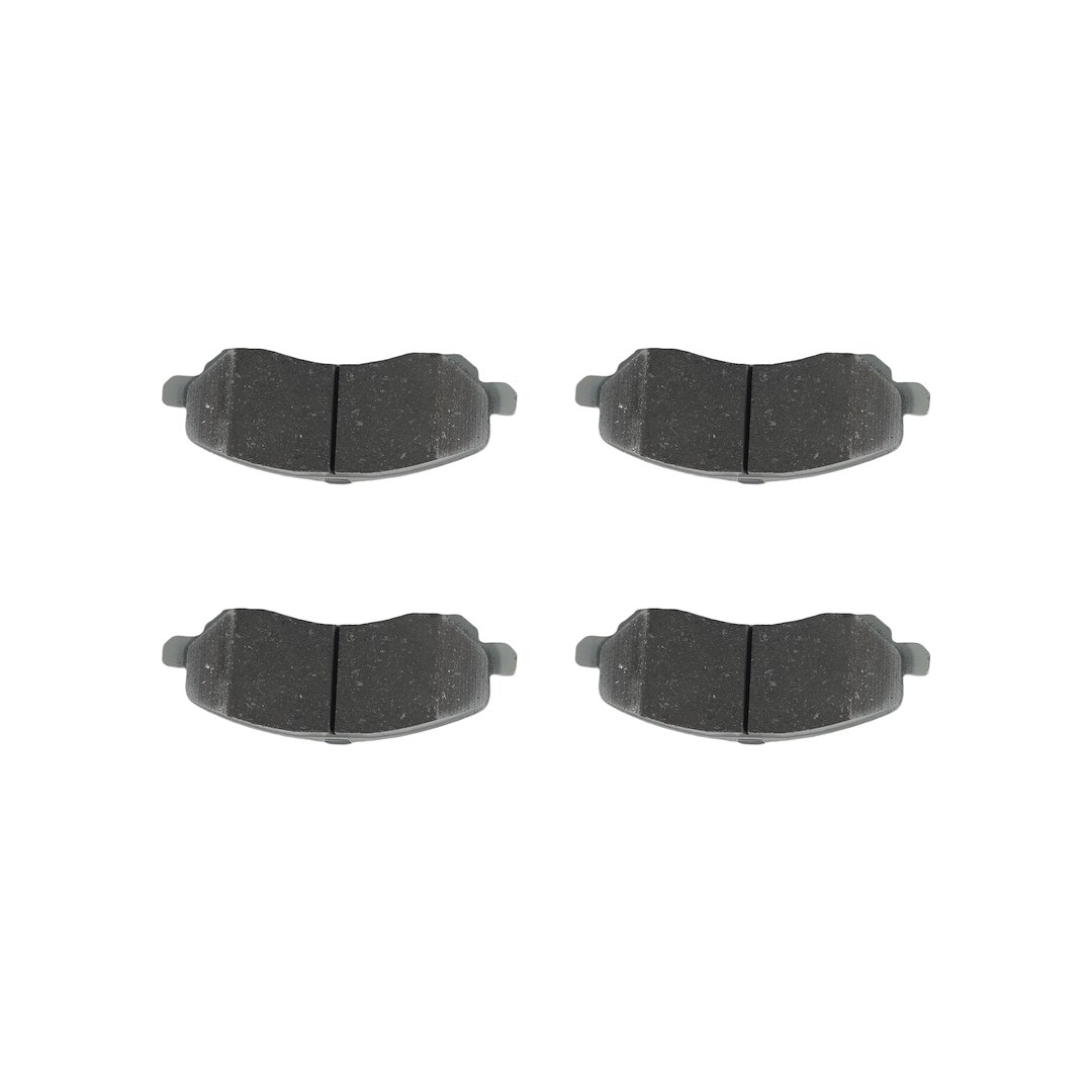 Brembo Brake Pad, Nao, Fmsi Number D866-7741, Ceramic, Set of 4, With Hardware – P54030N