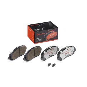 Brembo Brake Pad, Xtra Line, Fmsi Number D866-7741, Low-Metallic, Set of 4 – P54030X