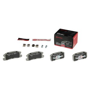 Brembo Brake Pad, Nao, Fmsi Number D868-7743, Ceramic, Set of 4 – P54031N