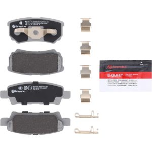 Brembo Brake Pad, Nao, Fmsi Number D1037-7940, Ceramic, Set of 4 – P54034N
