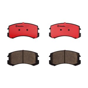 Brembo Brake Pad, Nao, Fmsi Number D904-7782, Ceramic, Set of 4, With Hardware – P54041N