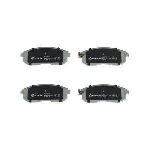 Brembo Brake Pad, Nao, Fmsi Number D653-7318/ D526-7407/ D653-7407/ D815-7605/ D815-7783, Ceramic, Set of 4, With Hardware – P56021N