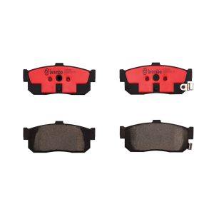 Brembo Brake Pad, Nao, Fmsi Number D540-7421, Ceramic, Set of 4, With Hardware – P56029N