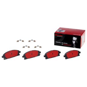 Brembo Brake Pad, Nao, Fmsi Number D855-7910, Ceramic, Set of 4, With Hardware – P56040N