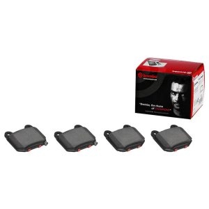Brembo Brake Pad, Nao, Fmsi Number D855-7910, Ceramic, Set of 4, With Hardware – P56040N