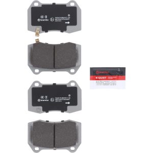 Brembo Brake Pad, Nao, Fmsi Number D960-7954, Ceramic, Set of 4 – P56047N