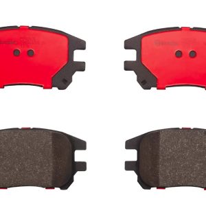 Brembo Brake Pad, Nao, Fmsi Number D930-7833, Ceramic, Set of 4, With Hardware – P56050N