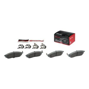 Brembo Brake Pad, Nao, Fmsi Number D888-7766, Ceramic, Set of 4 – P56058N