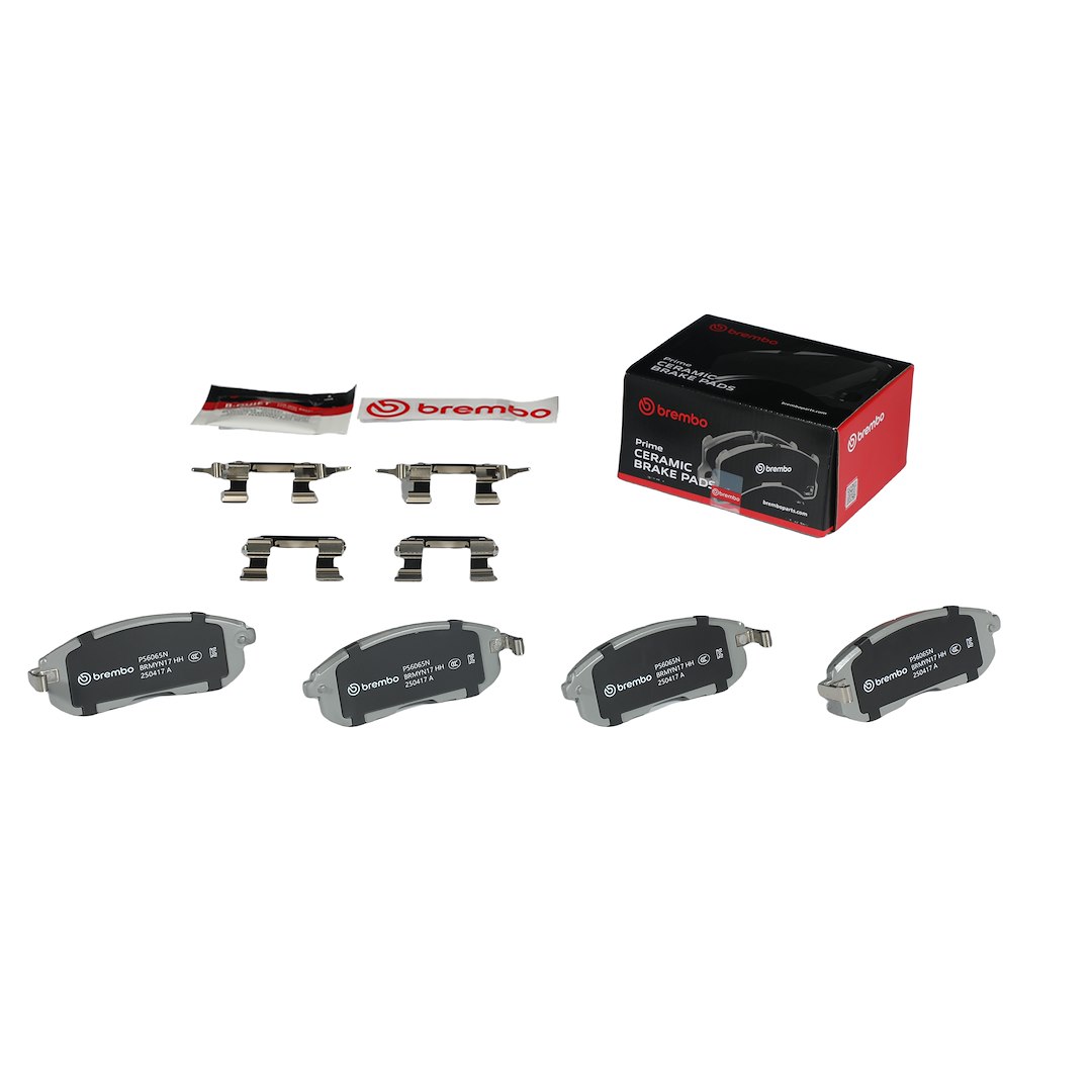 Brembo Brake Pad, Nao, Fmsi Number D815-7318, Ceramic, Set of 4 – P56065N