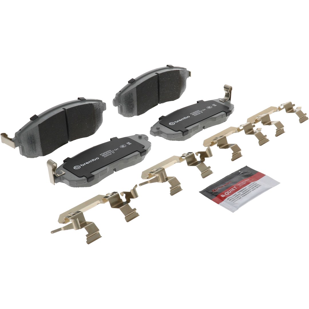 Brembo Brake Pad, Nao, Fmsi Number D815-7318, Ceramic, Set of 4 – P56065N