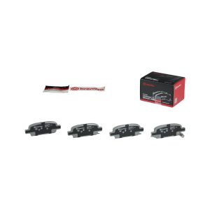 Brembo Brake Pad, Nao, Fmsi Number D1415-8405, Ceramic, Set of 4, With Hardware – P56068N