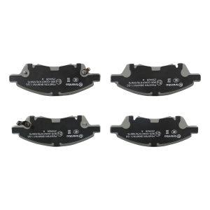 Brembo Brake Pad, Nao, Fmsi Number D1592-8804, Ceramic, Set of 4, With Hardware – P56070N