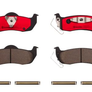Brembo Brake Pad, Nao, Fmsi Number D1041-7945, Ceramic, Set of 4, With Hardware – P56074N