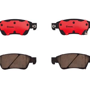 Brembo Brake Pad, Nao, Fmsi Number D1287-8404, Ceramic, Set of 4, With Hardware – P56080N