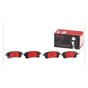 Brembo Brake Pad, Nao, Fmsi Number D1510-8719, Ceramic, Set of 4, With Hardware – P56082N