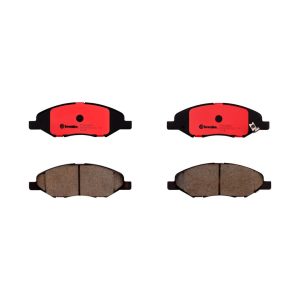 Brembo Brake Pad, Nao, Fmsi Number D1345-8456, Ceramic, Set of 4, With Hardware – P56088N