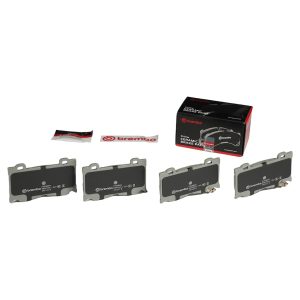 Brembo Brake Pad, Nao, Fmsi Number D1346-8457, Ceramic, Set of 4 – P56089N