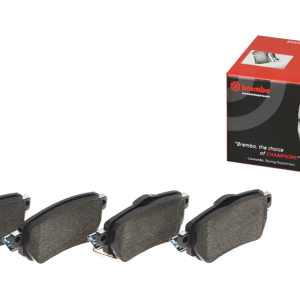 Brembo Brake Pad, Prime Line, Fmsi Number D1965-9190, Low-Metallic, Set of 4 – P56098