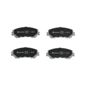 Brembo Brake Pad, Nao, Fmsi Number D1737-8449, Ceramic, Set of 4 – P56099N