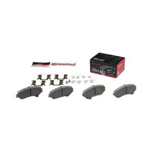 Brembo Brake Pad, Nao, Fmsi Number D1737-8449, Ceramic, Set of 4 – P56099N