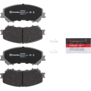 Brembo Brake Pad, Nao, Fmsi Number D1737-8449, Ceramic, Set of 4 – P56099N