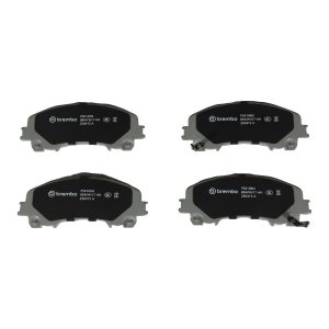Brembo Brake Pad, Nao, Fmsi Number D1736-8906, Ceramic, Set of 4, With Hardware – P56106N