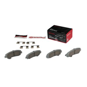 Brembo Brake Pad, Nao, Fmsi Number D1736-8906, Ceramic, Set of 4, With Hardware – P56106N