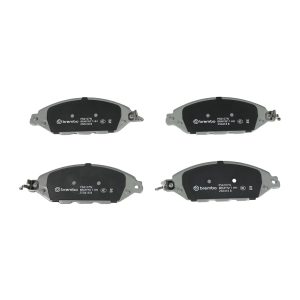 Brembo Brake Pad, Nao, Fmsi Number D1649-8877, Ceramic, Set of 4 – P56107N