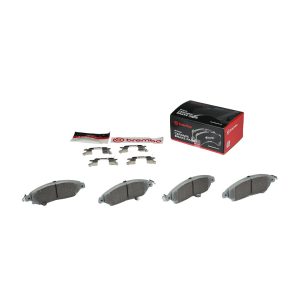 Brembo Brake Pad, Nao, Fmsi Number D1649-8877, Ceramic, Set of 4 – P56107N