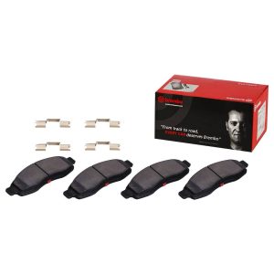 Brembo Brake Pad, Nao, Fmsi Number D2200-9441, Ceramic, Set of 4 – P56125N