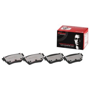 Brembo Brake Pad, Nao, Fmsi Number D2200-9441, Ceramic, Set of 4 – P56125N