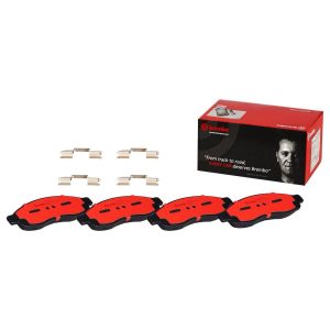 Brembo Brake Pad, Nao, Fmsi Number D1015-7918, Ceramic, Set of 4, With Hardware – P58001N
