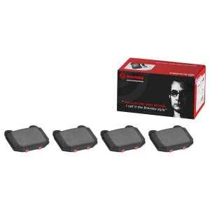 Brembo Brake Pad, Nao, Fmsi Number D1015-7918, Ceramic, Set of 4, With Hardware – P58001N