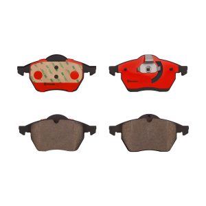 Brembo Brake Pad, Nao, Fmsi Number D840-7711/ D736-7605, Ceramic, Set of 4 – P59022N
